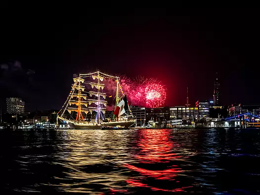 Hamburger Hafen.