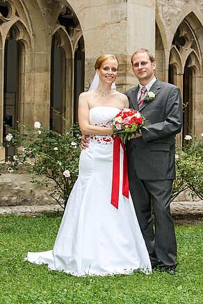 Hochzeitsshooting im Augustinerkloster und Park