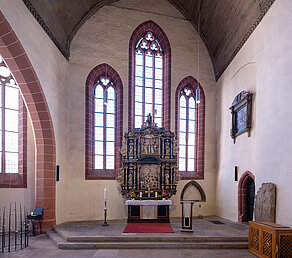Michaeliskirche Erfurt mit Altar