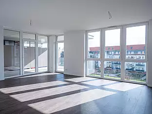 Architekturfotografie in lichtdurchfluteter Wohnung