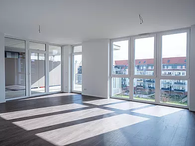 Architekturfotografie in lichtdurchfluteter Wohnung