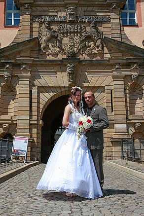 Hochzeitsshooting auf dem Petersberg