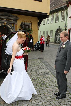 Hochzeitsshooting im Augustinerkloster und Park