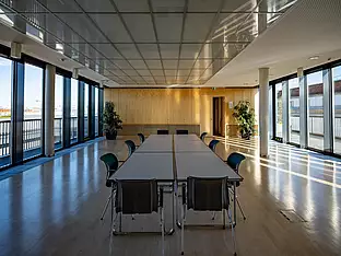 Innenraum der Thüringer Landesvertretung in Berlin