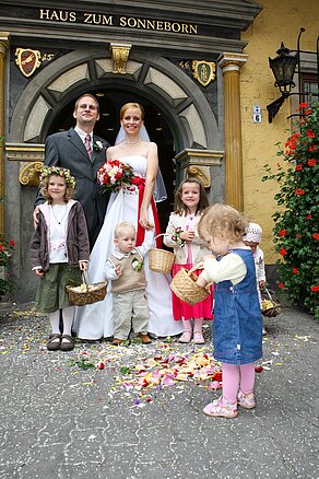 Hochzeitsshooting im Augustinerkloster und Park