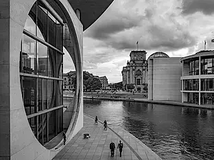 Regierungsviertel in Berlin
