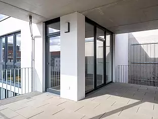 Architekturfotografie Balkon