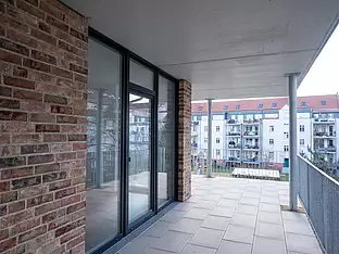 Architekturfotografie Balkon