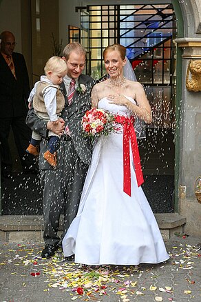 Hochzeitsshooting im Augustinerkloster und Park