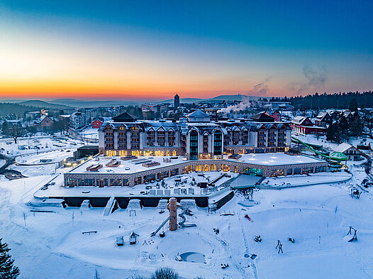 "The Grand Green Familux Resort" aus der Luft